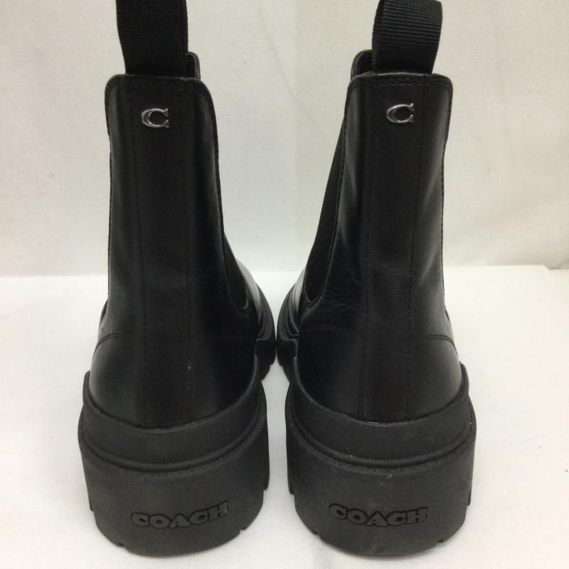 コーチ COACH ブーツ ショートブーツ コーチ コリン ブーツ メンズ サイズ ブラック CW784 サイドゴア 25.5cm 黒 / ブラック / black メンズ USED 古着 中古 50166892