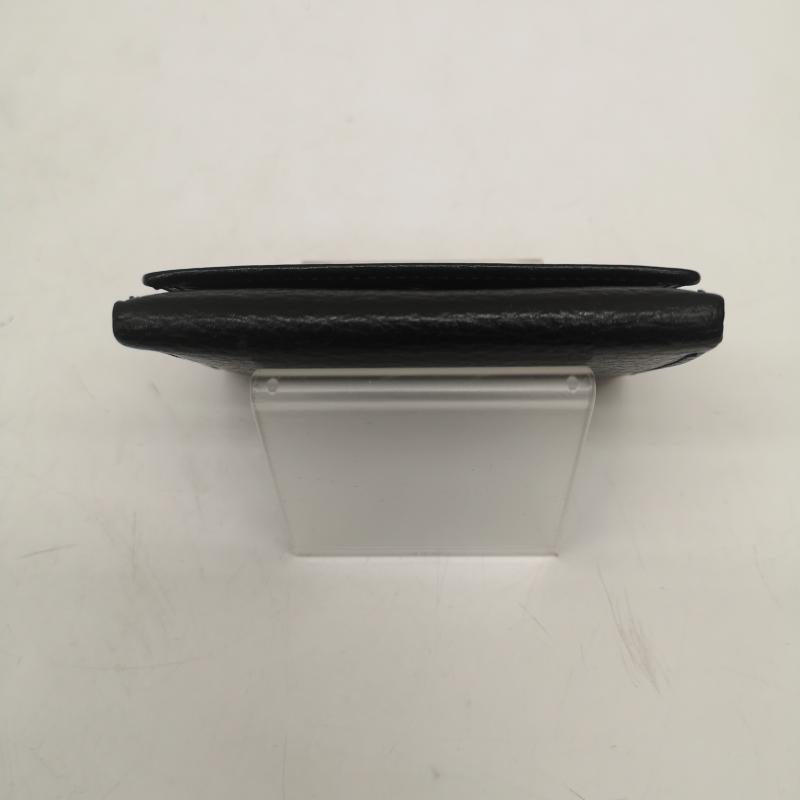 バーバリー BURBERRY 財布 コンパクト財布 レザー コンパクト ウォレット コインケース - 黒 / ブラック / black レディース USED 古着 中古 50166895