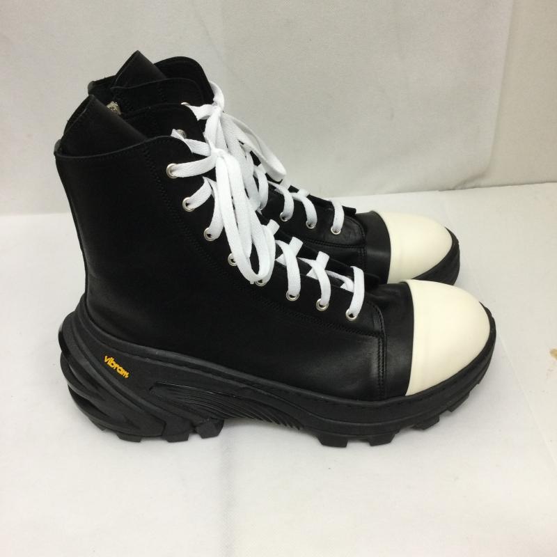 ＵＳＥＤ古着 USED/古着 スニーカー スニーカー A.F ARTEFACT Portaille サイドジップ レースアップ ハイカットスニーカー　VIBRAM 26.5cm 黒 / ブラック / black メンズ USED 古着 中古 50166896