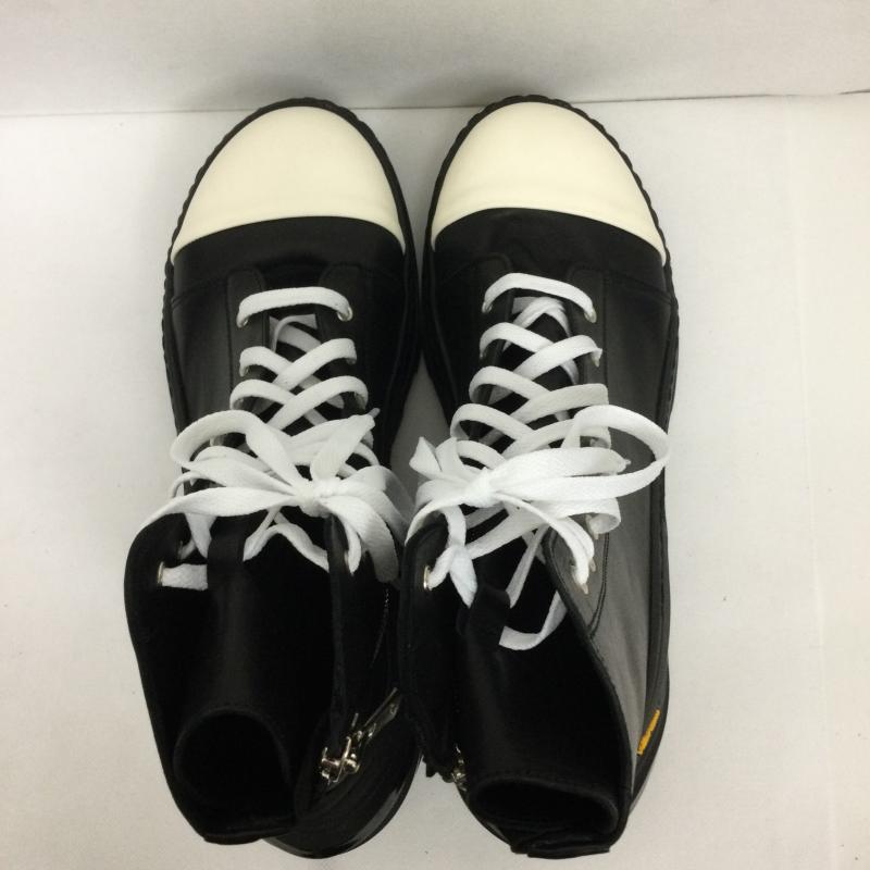 ＵＳＥＤ古着 USED/古着 スニーカー スニーカー A.F ARTEFACT Portaille サイドジップ レースアップ ハイカットスニーカー　VIBRAM 26.5cm 黒 / ブラック / black メンズ USED 古着 中古 50166896