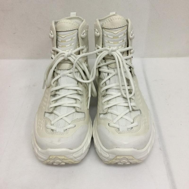 ホカ オネオネ HOKA ONEONE スニーカー スニーカー オープニングセレモニー　HOKA ONE ONE 1114610 BRWH　スニーカー　ハイカット 26.0cm 白 / ホワイト / white メンズ USED 古着 中古 50166897