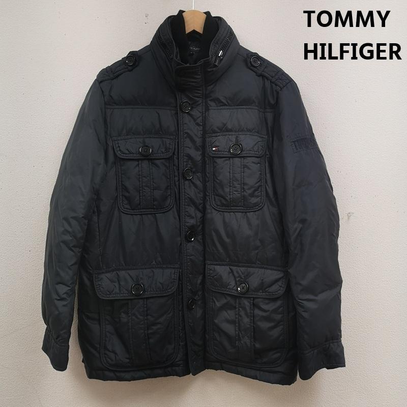 トミーヒルフィガー TOMMY HILFIGER ジャケット、上着 ジャンパー、ブルゾン M-65 中綿 キルティング エポレット ミリタリー フィールド ジャケット S 紺 / ネイビー / navy メンズ USED 古着 中古 50166900