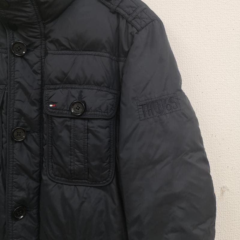 トミーヒルフィガー TOMMY HILFIGER ジャケット、上着 ジャンパー、ブルゾン M-65 中綿 キルティング エポレット ミリタリー フィールド ジャケット S 紺 / ネイビー / navy メンズ USED 古着 中古 50166900
