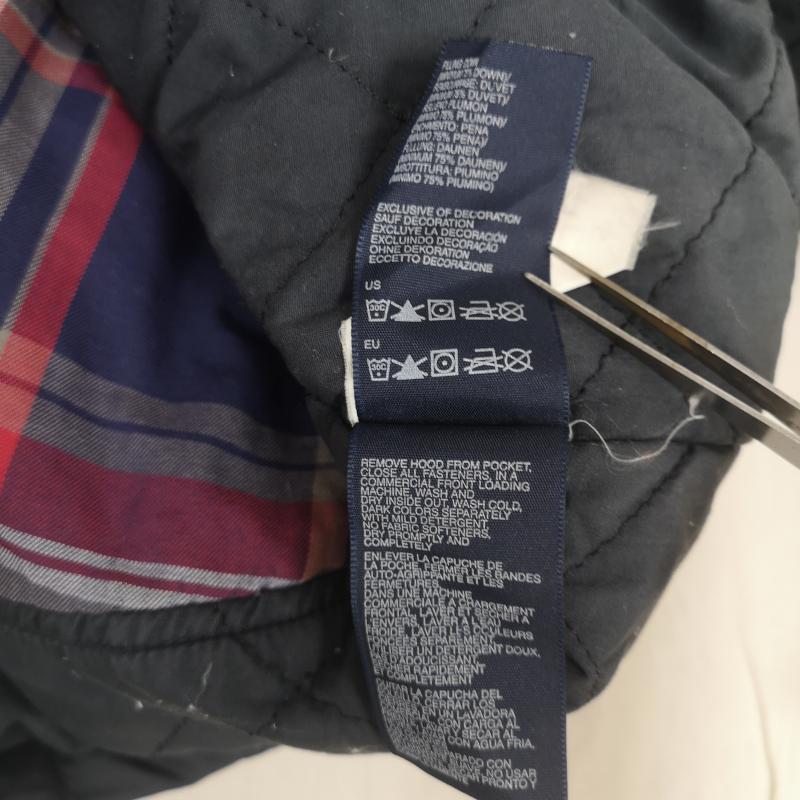 トミーヒルフィガー TOMMY HILFIGER ジャケット、上着 ジャンパー、ブルゾン M-65 中綿 キルティング エポレット ミリタリー フィールド ジャケット S 紺 / ネイビー / navy メンズ USED 古着 中古 50166900