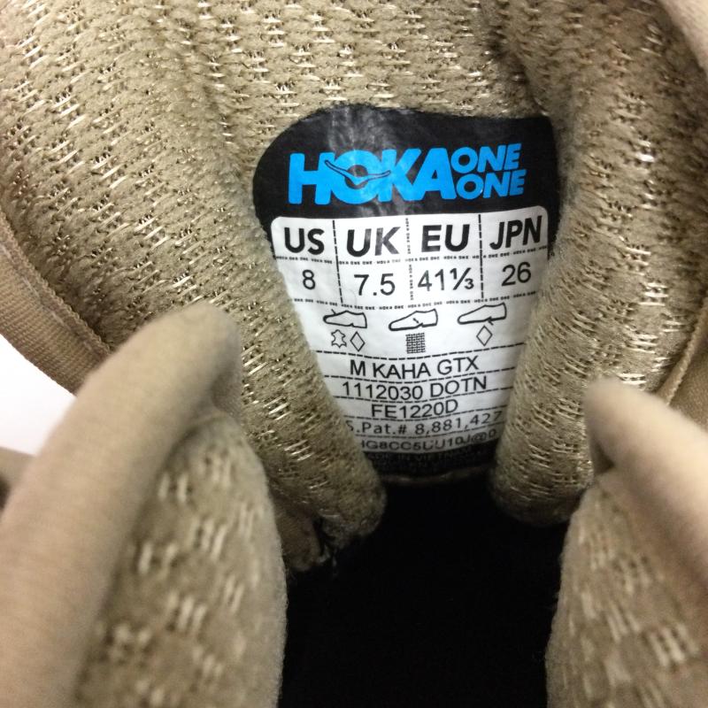 ホカ オネオネ HOKA ONEONE スニーカー スニーカー ホカ HOKA カハ GTX KAHA GTX 1112030 DOTN 26.0cm ベージュ / ベージュ / beige メンズ USED 古着 中古 50166901