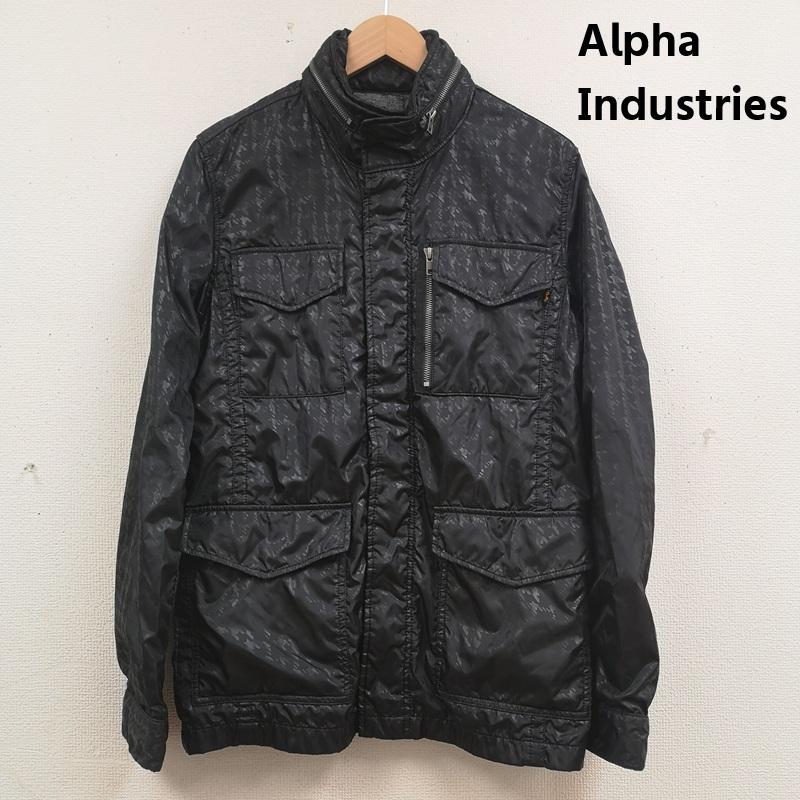 アルファ インダストリー Alpha Industries ジャケット、上着 ジャンパー、ブルゾン 米軍 M-65 ミリタリー ライトアウター フィールド ジャケット 20137 M 黒 / ブラック / black メンズ USED 古着 中古 50166902
