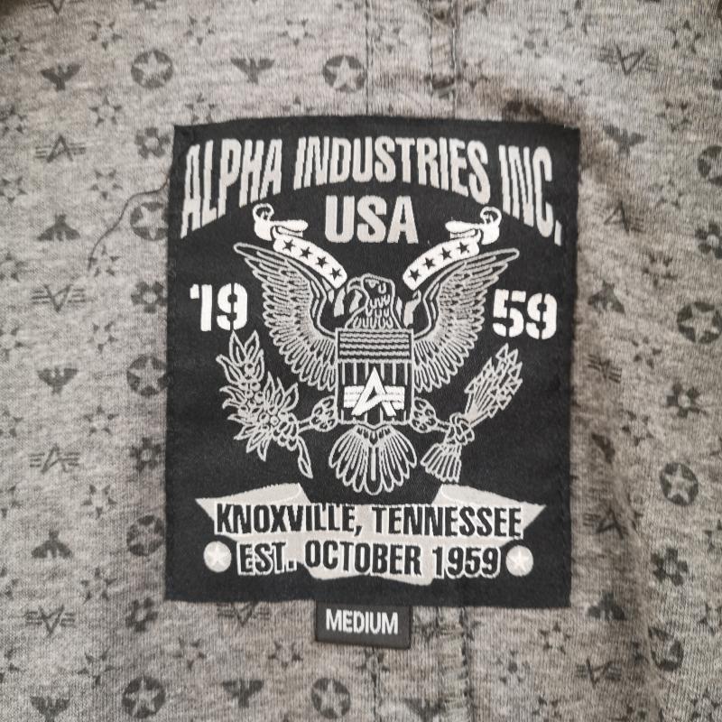 アルファ インダストリー Alpha Industries ジャケット、上着 ジャンパー、ブルゾン 米軍 M-65 ミリタリー ライトアウター フィールド ジャケット 20137 M 黒 / ブラック / black メンズ USED 古着 中古 50166902