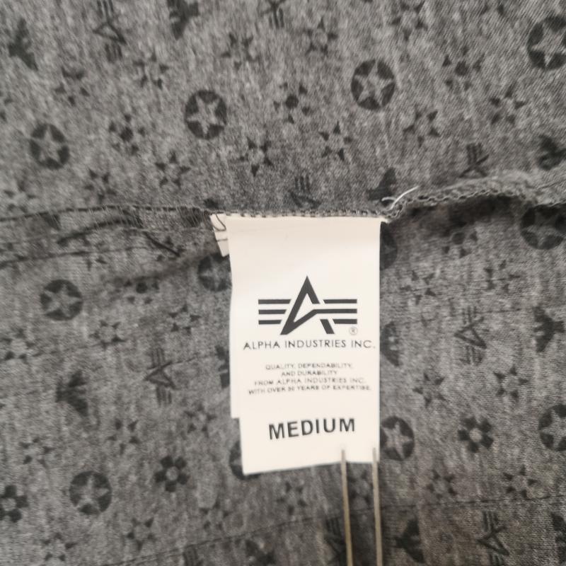 アルファ インダストリー Alpha Industries ジャケット、上着 ジャンパー、ブルゾン 米軍 M-65 ミリタリー ライトアウター フィールド ジャケット 20137 M 黒 / ブラック / black メンズ USED 古着 中古 50166902