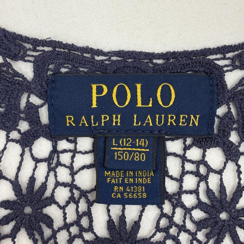 ポロラルフローレン POLO RALPH LAUREN ワンピース ロングスカート ネイティブ柄 ノースリーブ ワンピース サイドスリット 150cm ガールズ USED 古着 中古 50166907
