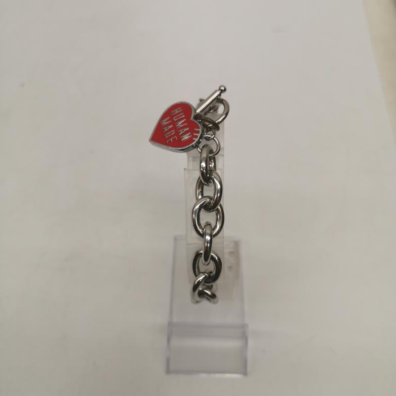 ヒューマンメード HUMAN MADE アクセサリー ブレスレット、バングル Girls Don t Cry ハート ブレスレット - 銀 / シルバー / silver color メンズ USED 古着 中古 50166913