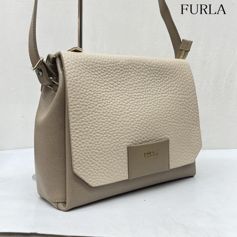 フルラ FURLA ショルダーバッグ ショルダーバッグ ハンドバッグ ショルダーバッグ 2WAY 肩掛け - ベージュ / ベージュ / beige レディース USED 古着 中古 50166921