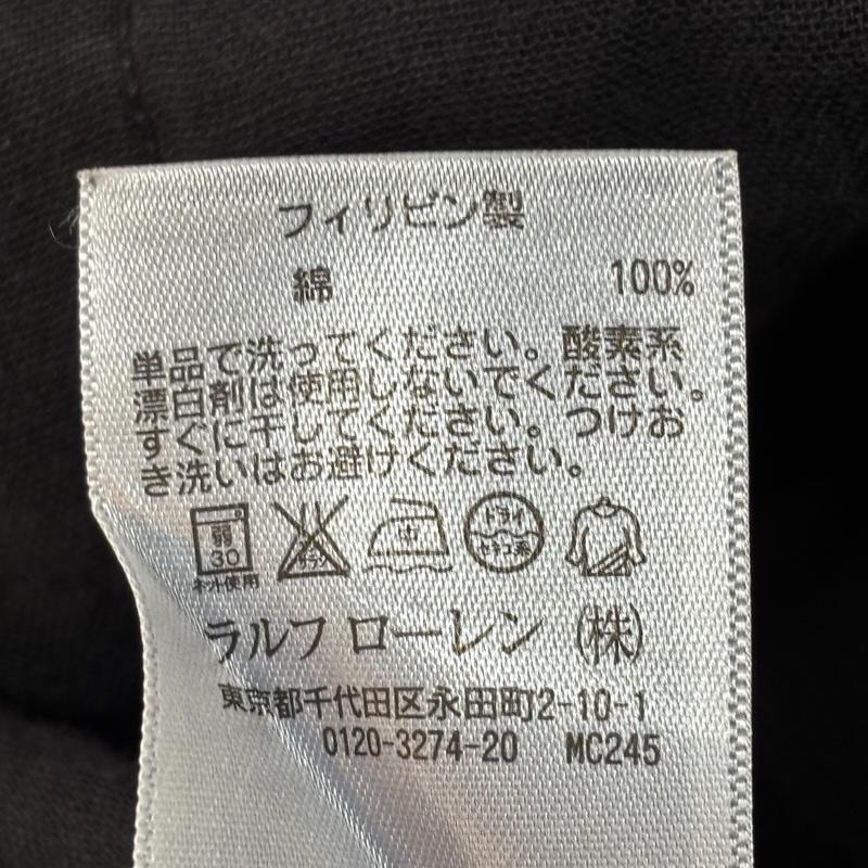 ポロラルフローレン POLO RALPH LAUREN シャツ、ブラウス 長袖 ワーク シャツ 長袖 ビッグサイズ L 黒 / ブラック / black メンズ USED 古着 中古 50166924