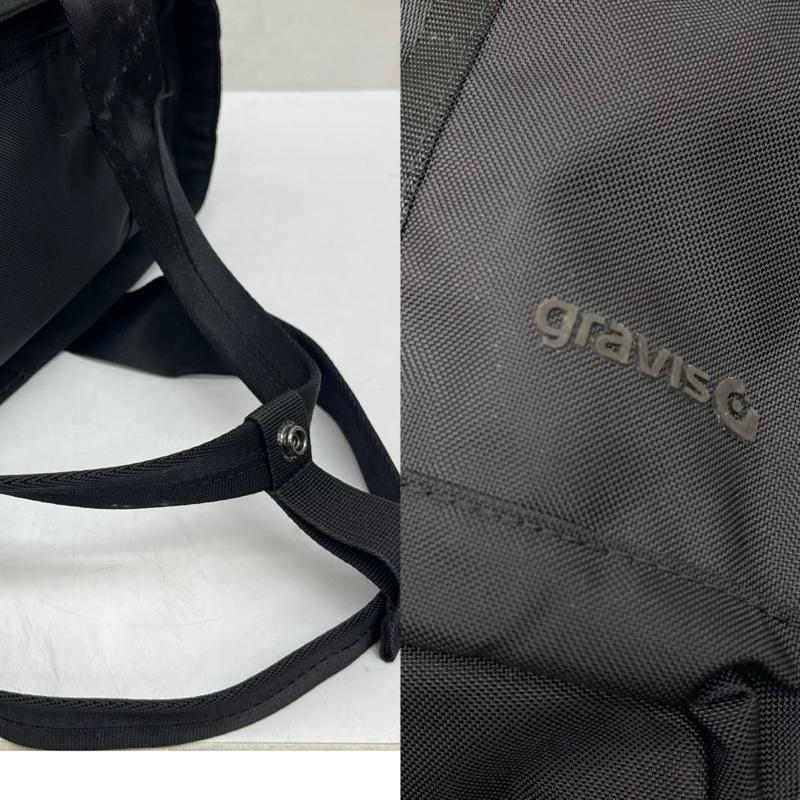 グラヴィス gravis トートバッグ トートバッグ ABCマート コラボ トート バッグ ナイロン 黒 / ブラック / black メンズ USED 古着 中古 50166926