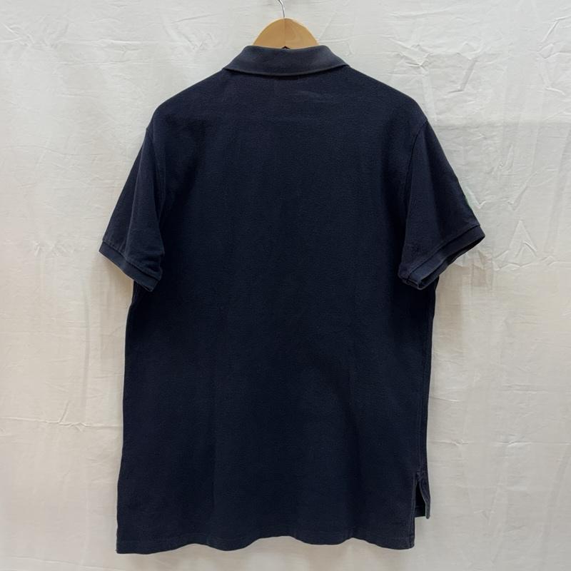 ポロラルフローレン POLO RALPH LAUREN ポロシャツ 半袖 ビッグポニー ナンバリング3 鹿の子 半袖 ポロシャツ L メンズ USED 古着 中古 50166928