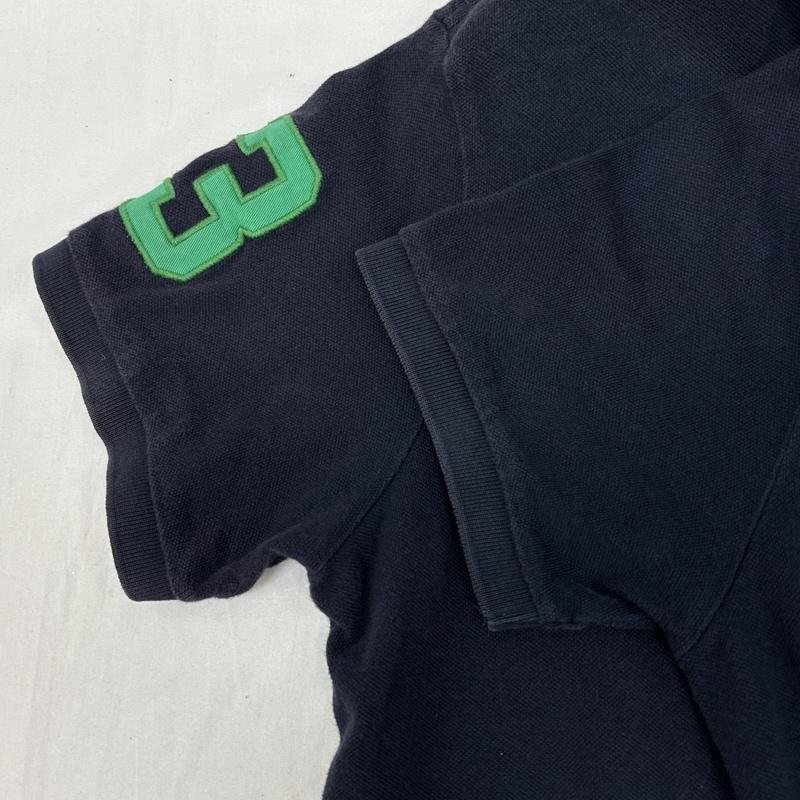 ポロラルフローレン POLO RALPH LAUREN ポロシャツ 半袖 ビッグポニー ナンバリング3 鹿の子 半袖 ポロシャツ L メンズ USED 古着 中古 50166928