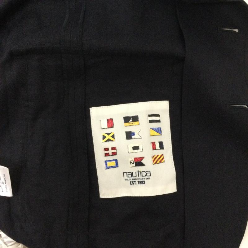 ノーティカ NAUTICA ジャケット、上着 ジャケット、ブレザー nautica 261-1541 レーヨン　麻　テーラードジャケット M 無地 紺 / ネイビー / navy メンズ USED 古着 中古 50166929