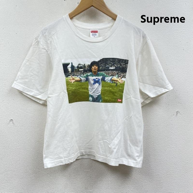 シュプリーム Supreme Tシャツ 半袖 24ss USA製 Maradona Tee ディエゴ・マラドーナ プリント Tシャツ S 白 / ホワイト / white メンズ USED 古着 中古 50166930