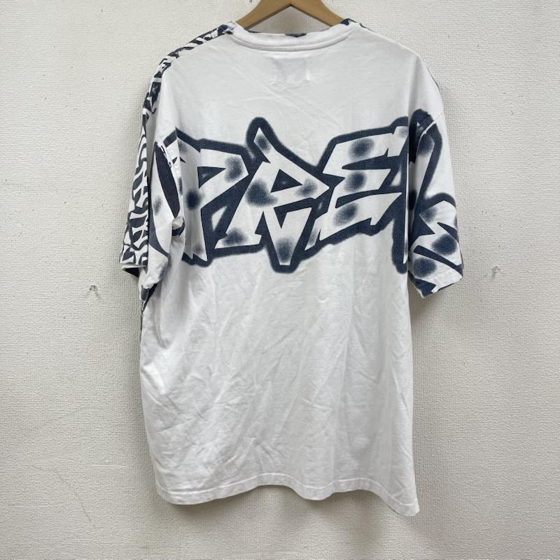 シュプリーム Supreme Tシャツ 半袖 21aw New York Yankees Airbrush S/S Top 総柄 Tシャツ L 白 / ホワイト / white メンズ USED 古着 中古 50166933