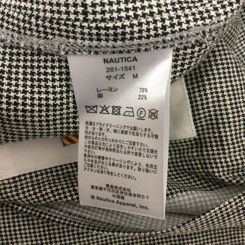 ノーティカ NAUTICA ジャケット、上着 ジャケット、ブレザー nautica 261-1541 レーヨン　麻　テーラードジャケット M 千鳥格子 灰 / グレー / gray メンズ USED 古着 中古 50166934