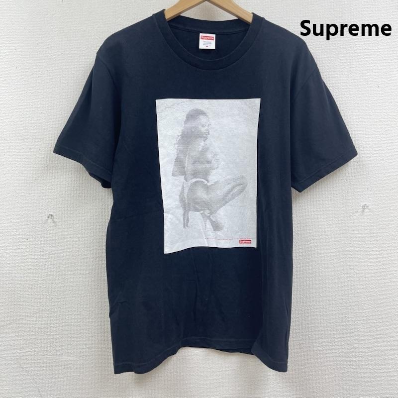 シュプリーム Supreme Tシャツ 半袖 USA製 17ss Digi Tee テリー・リチャードソン プリント Tシャツ カットソー M 黒 / ブラック / black メンズ USED 古着 中古 50166936