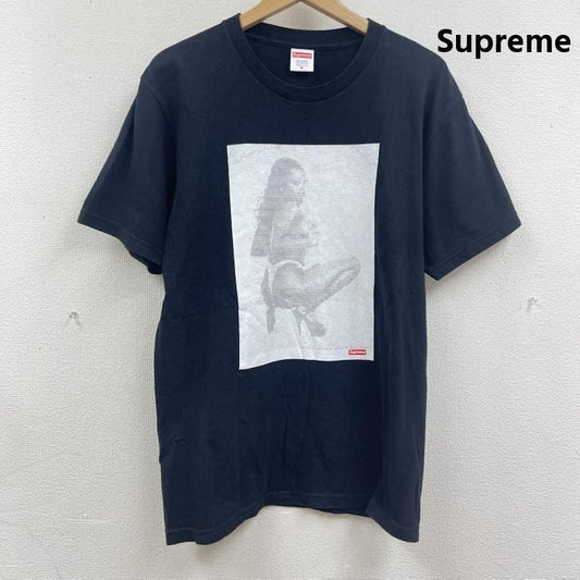 シュプリーム Supreme Tシャツ 半袖 USA製 17ss Digi Tee テリー・リチャードソン プリント Tシャツ カットソー M 黒 / ブラック / black メンズ USED 古着 中古 50166936
