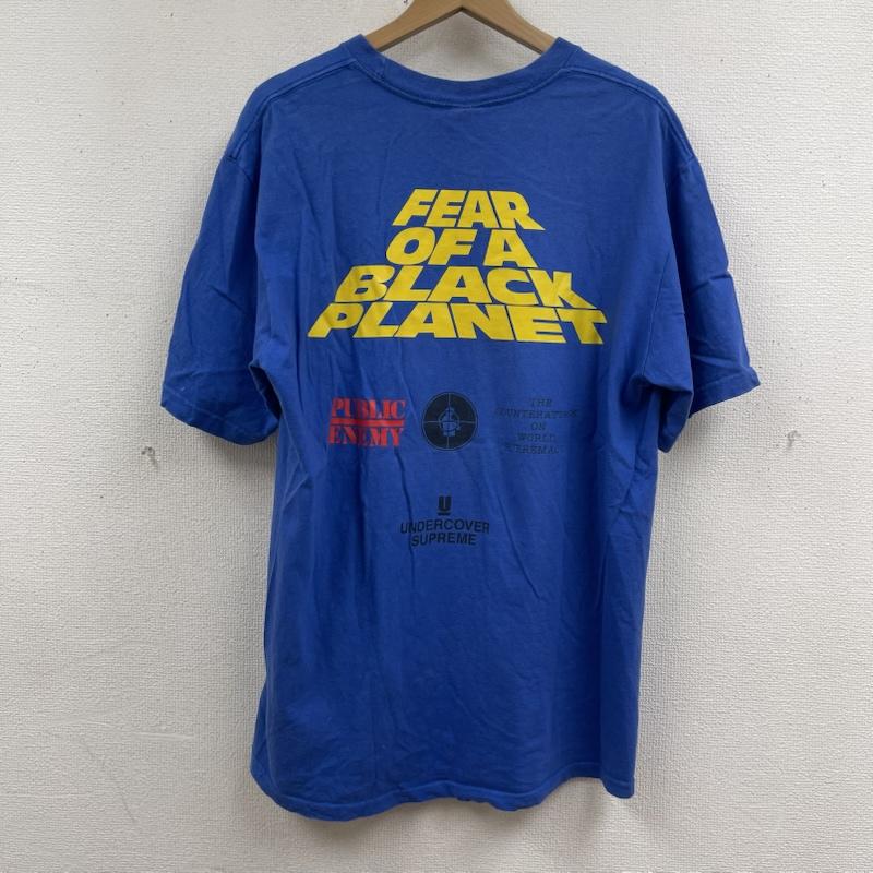 シュプリーム Supreme Tシャツ 半袖 18ss UNDERCOVER × Public Enemy コラボ White House Tee プリント Tシャツ L 青 / ブルー / blue メンズ USED 古着 中古 50166939