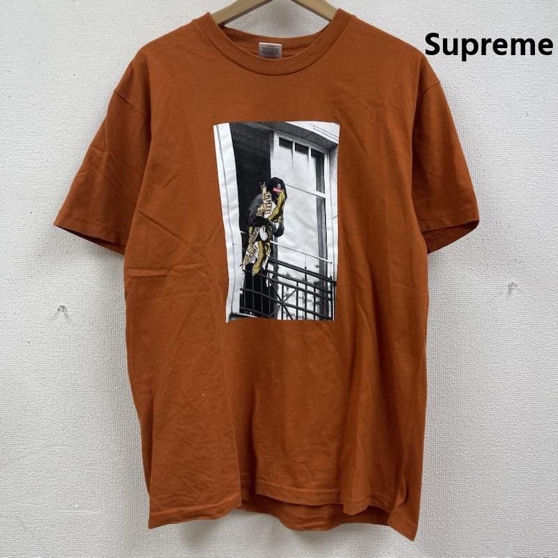 シュプリーム Supreme Tシャツ 半袖 USA製 20aw ANTIHERO コラボ Balcony Tee プリント Tシャツ M 茶 / ブラウン / brown メンズ USED 古着 中古 50166940