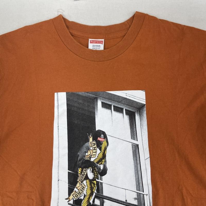 シュプリーム Supreme Tシャツ 半袖 USA製 20aw ANTIHERO コラボ Balcony Tee プリント Tシャツ M 茶 / ブラウン / brown メンズ USED 古着 中古 50166940