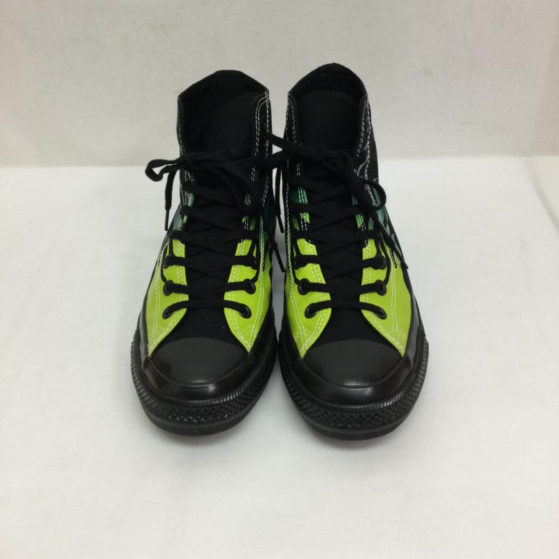 コンバース CONVERSE スニーカー スニーカー ALL STAR AGED IGNT HI ファイアー　フレイム　ハイカット 26.0cm 黒 / ブラック / black X 緑 / グリーン / green メンズ USED 古着 中古 50166941