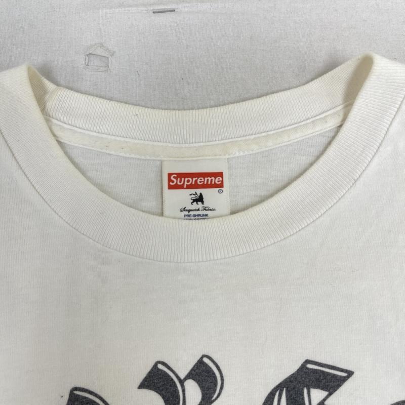 シュプリーム Supreme Tシャツ 半袖 USA製 16ss Sasquatchfabrix.コラボ Goldfish Tee プリント Tシャツ M 白 / ホワイト / white メンズ USED 古着 中古 50166942