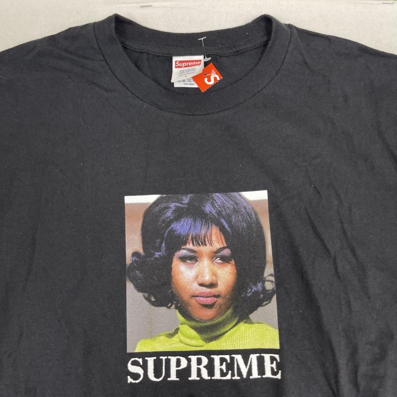 シュプリーム Supreme Tシャツ 半袖 26ss Aretha Tee アレサ・フランクリン フォト プリント Tシャツ L 黒 / ブラック / black メンズ USED 古着 中古 50166944
