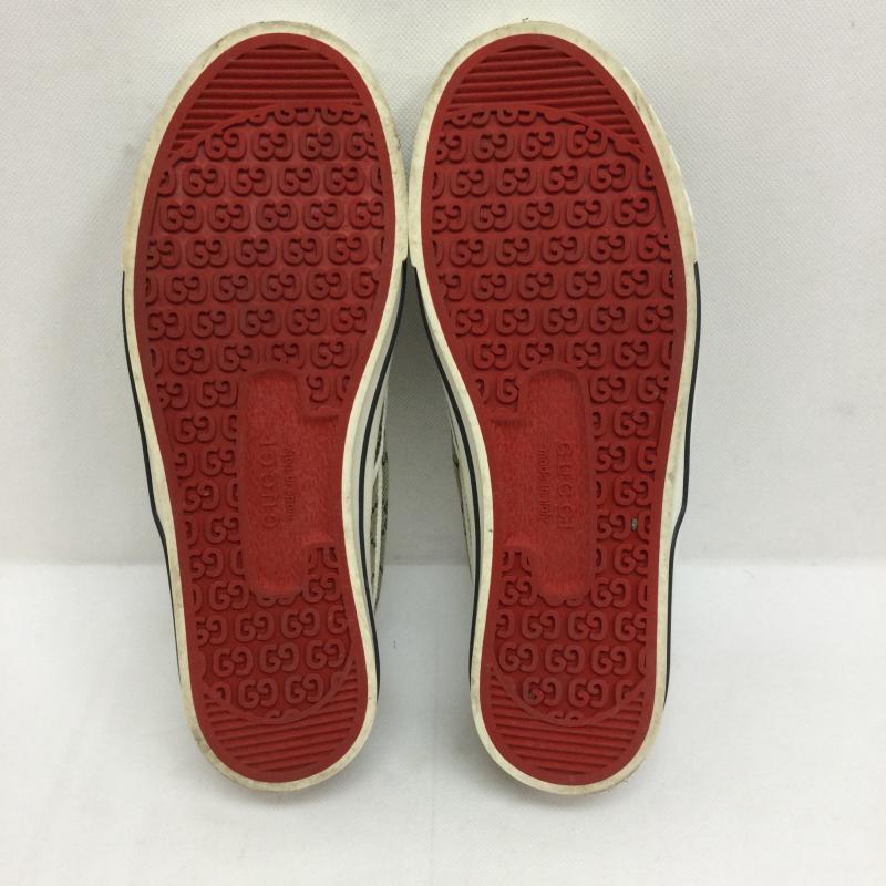 グッチ GUCCI スニーカー スニーカー GUCCI TENNIS 1977 GGキャンバス スリッポン 23.0cm 総柄 ベージュ / ベージュ / beige レディース USED 古着 中古 50166945