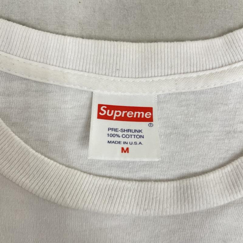 シュプリーム Supreme Tシャツ 半袖 USA製 18ss Molotov Tee モロトフ カクテル グラフィック プリント Tシャツ カットソー M 白 / ホワイト / white メンズ USED 古着 中古 50166948