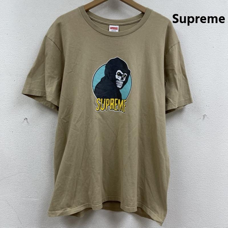シュプリーム Supreme Tシャツ 半袖 USA製 23ss Reaper Tee リーパー スカル キャラクター プリント Tシャツ カットソー L 茶 / ブラウン / brown メンズ USED 古着 中古 50166949