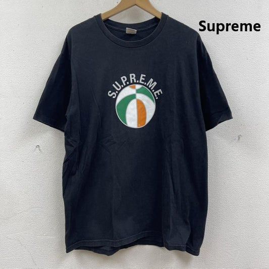 シュプリーム Supreme Tシャツ 半袖 USA製 23ss League Tee リーグ バスケットボール グラフィック ロゴ プリント Tシャツ カットソー L 黒 / ブラック / black メンズ USED 古着 中古 50166950
