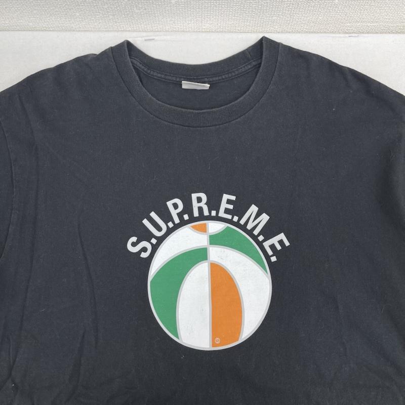 シュプリーム Supreme Tシャツ 半袖 USA製 23ss League Tee リーグ バスケットボール グラフィック ロゴ プリント Tシャツ カットソー L 黒 / ブラック / black メンズ USED 古着 中古 50166950