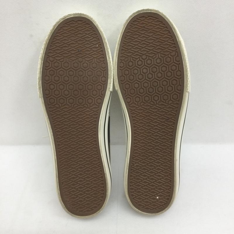 バーバリー BURBERRY スニーカー スニーカー burberry チェックプリントレザースニーカー UK：6 チェック 白 / ホワイト / white X 黒 / ブラック / black X 茶 / ブラウン / brown レディース USED 古着 中古 50166951