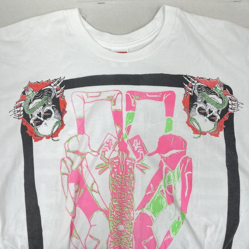 シュプリーム Supreme Tシャツ 半袖 クレイドル スカル ジーザス グラフィック プリント Tシャツ カットソー XL 白 / ホワイト / white メンズ USED 古着 中古 50166952