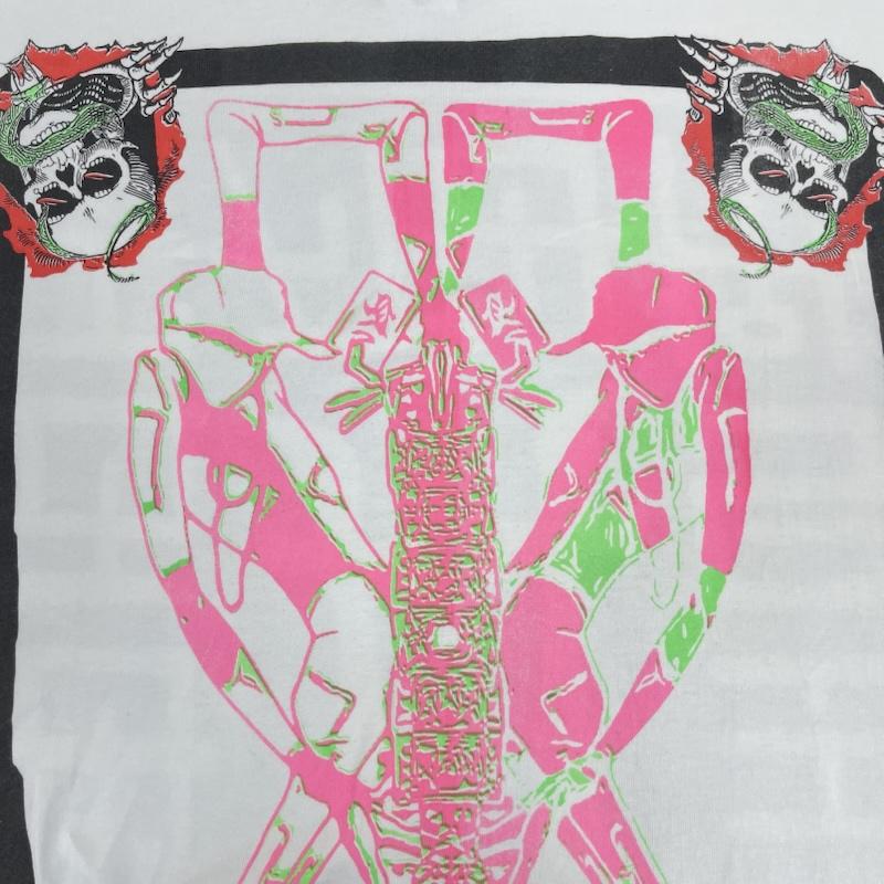 シュプリーム Supreme Tシャツ 半袖 クレイドル スカル ジーザス グラフィック プリント Tシャツ カットソー XL 白 / ホワイト / white メンズ USED 古着 中古 50166952