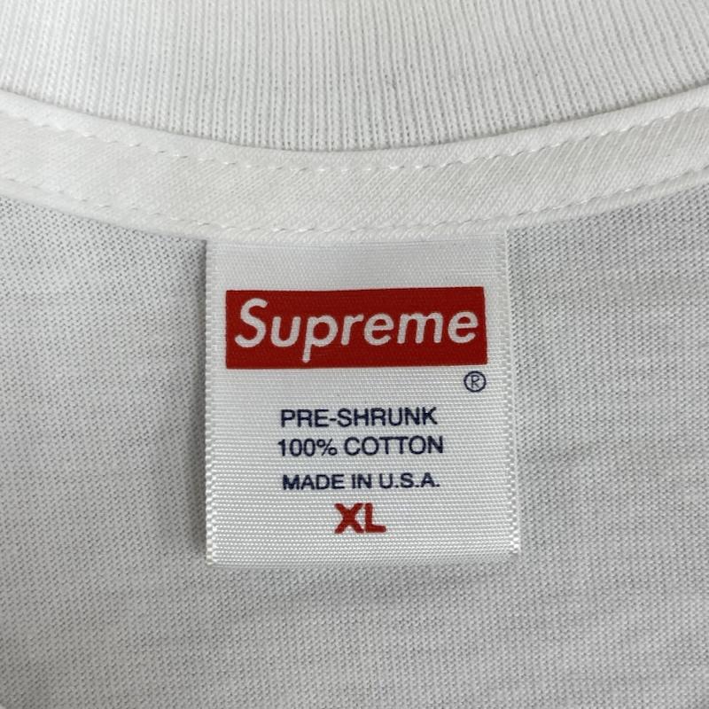 シュプリーム Supreme Tシャツ 半袖 クレイドル スカル ジーザス グラフィック プリント Tシャツ カットソー XL 白 / ホワイト / white メンズ USED 古着 中古 50166952