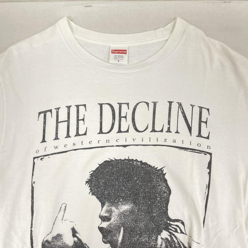 シュプリーム Supreme Tシャツ 半袖 USA製 17aw Decline of Western Civilization Tee 映画 フォト グラフィック プリント Tシャツ S 白 / ホワイト / white メンズ USED 古着 中古 50166953