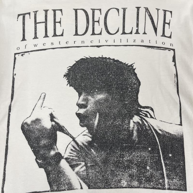 シュプリーム Supreme Tシャツ 半袖 USA製 17aw Decline of Western Civilization Tee 映画 フォト グラフィック プリント Tシャツ S 白 / ホワイト / white メンズ USED 古着 中古 50166953