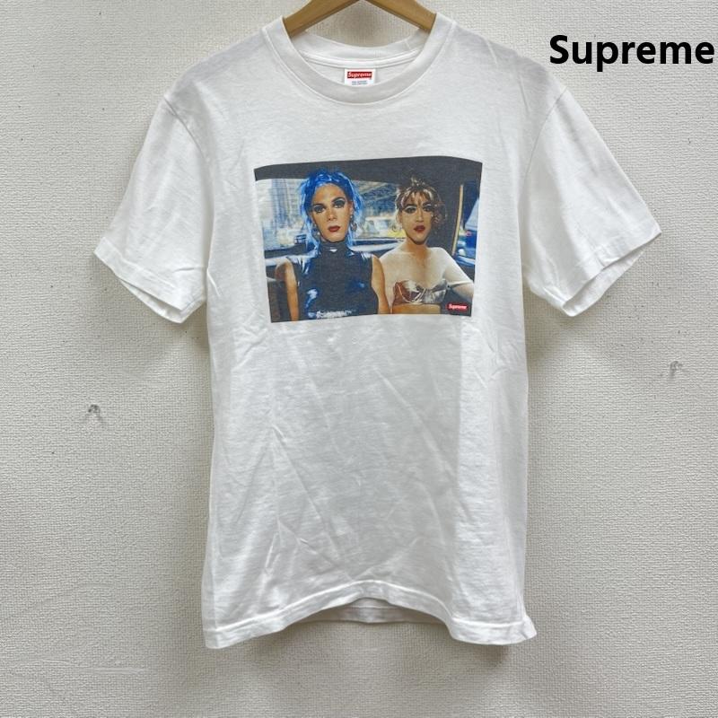 シュプリーム Supreme Tシャツ 半袖 USA製 18ss Nan Goldin Misty and Jimmy Paulette Tee フォト プリント Tシャツ S 白 / ホワイト / white メンズ USED 古着 中古 50166954