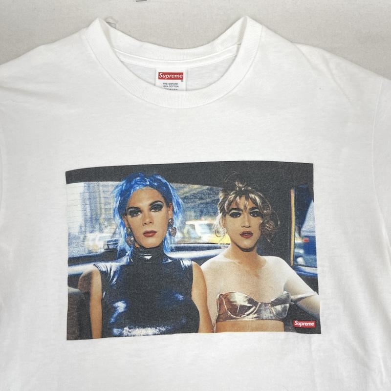 シュプリーム Supreme Tシャツ 半袖 USA製 18ss Nan Goldin Misty and Jimmy Paulette Tee フォト プリント Tシャツ S 白 / ホワイト / white メンズ USED 古着 中古 50166954