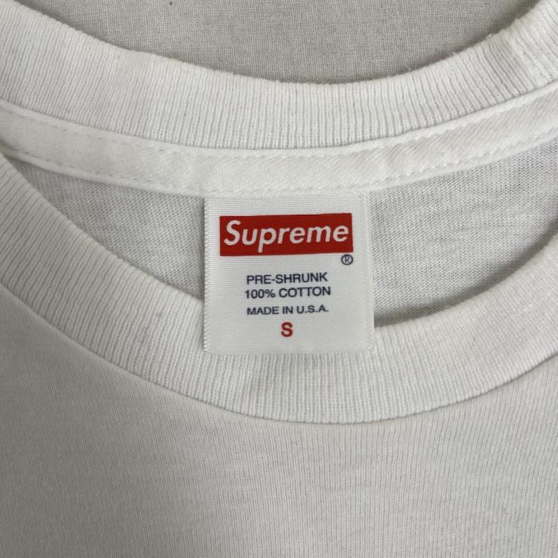 シュプリーム Supreme Tシャツ 半袖 USA製 18ss Nan Goldin Misty and Jimmy Paulette Tee フォト プリント Tシャツ S 白 / ホワイト / white メンズ USED 古着 中古 50166954