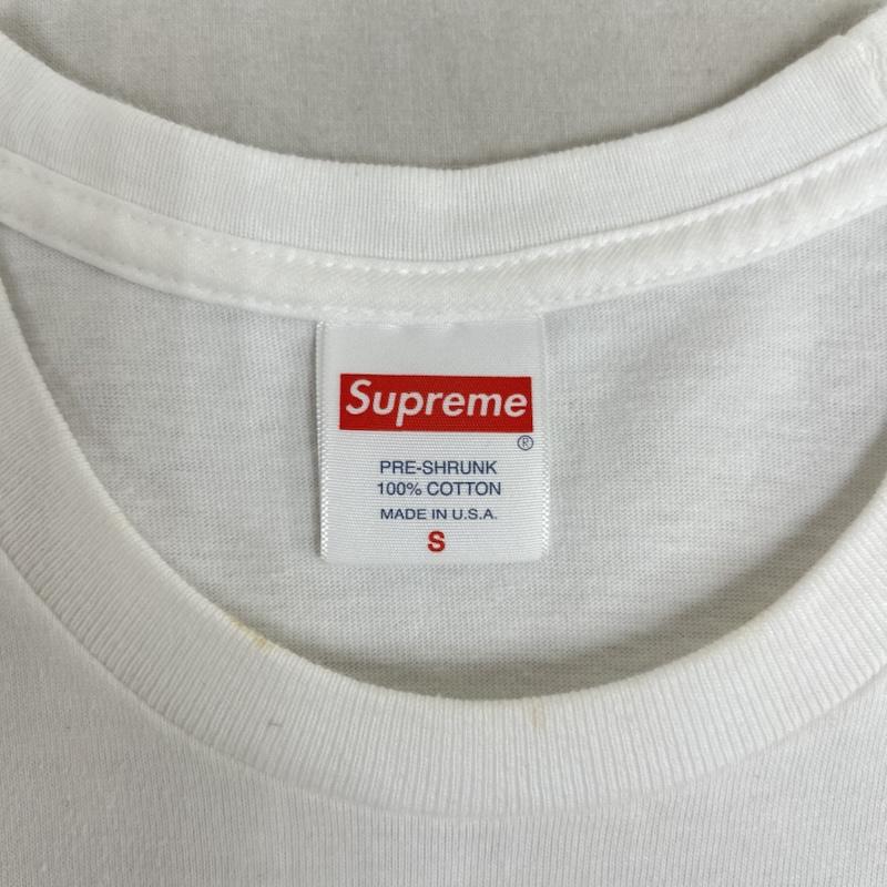 シュプリーム Supreme Tシャツ 半袖 USA製 20ss ANTIHERO Balcony Tee コラボ イーグル グラフィック フォト プリント Tシャツ S 白 / ホワイト / white メンズ USED 古着 中古 50166955