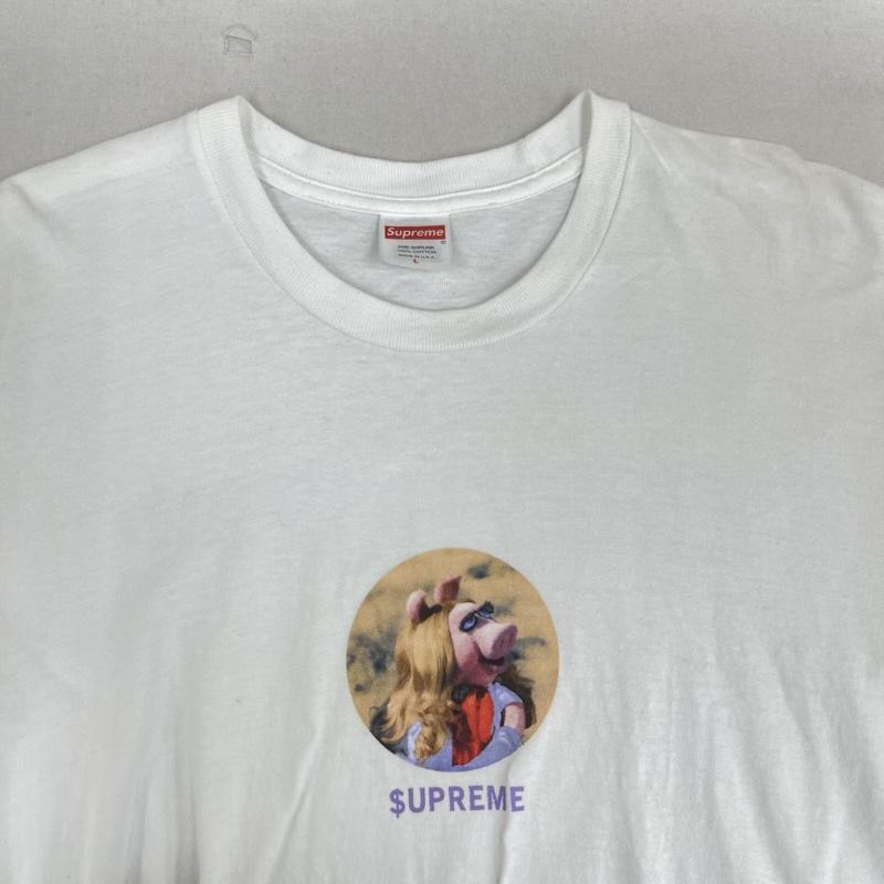 シュプリーム Supreme Tシャツ 半袖 USA製 24ss Miss Piggy Tee ミス・ピギー マペッツ キャラクター フォト プリント Tシャツ カットソー L 白 / ホワイト / white メンズ USED 古着 中古 50166956