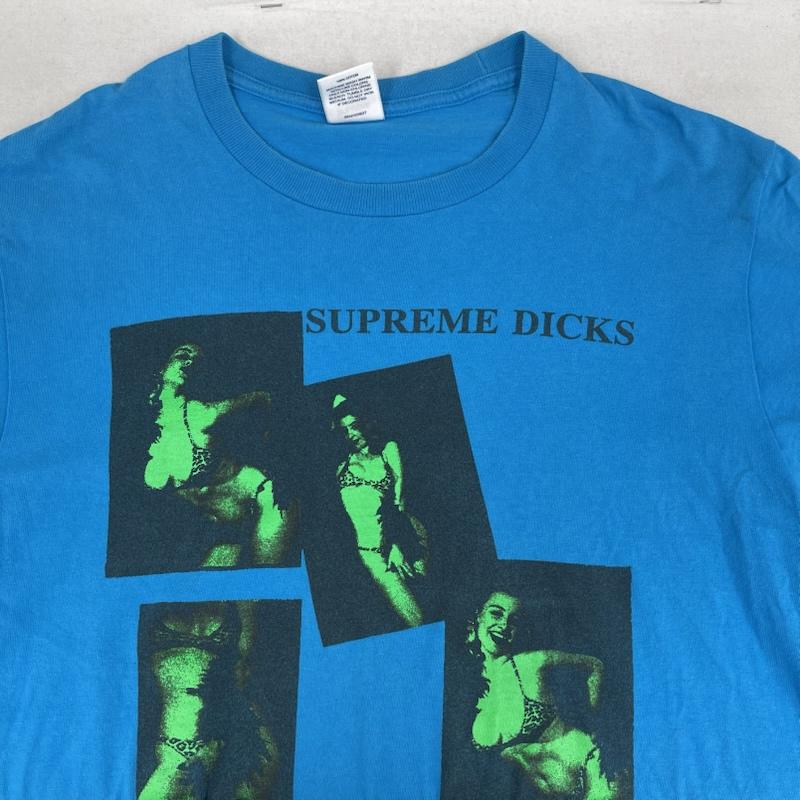 シュプリーム Supreme Tシャツ 半袖 USA製 21ss Dicks Tee グラフィック フォト プリント Tシャツ カットソー S 水色 / ライトブルー / メンズ USED 古着 中古 50166958