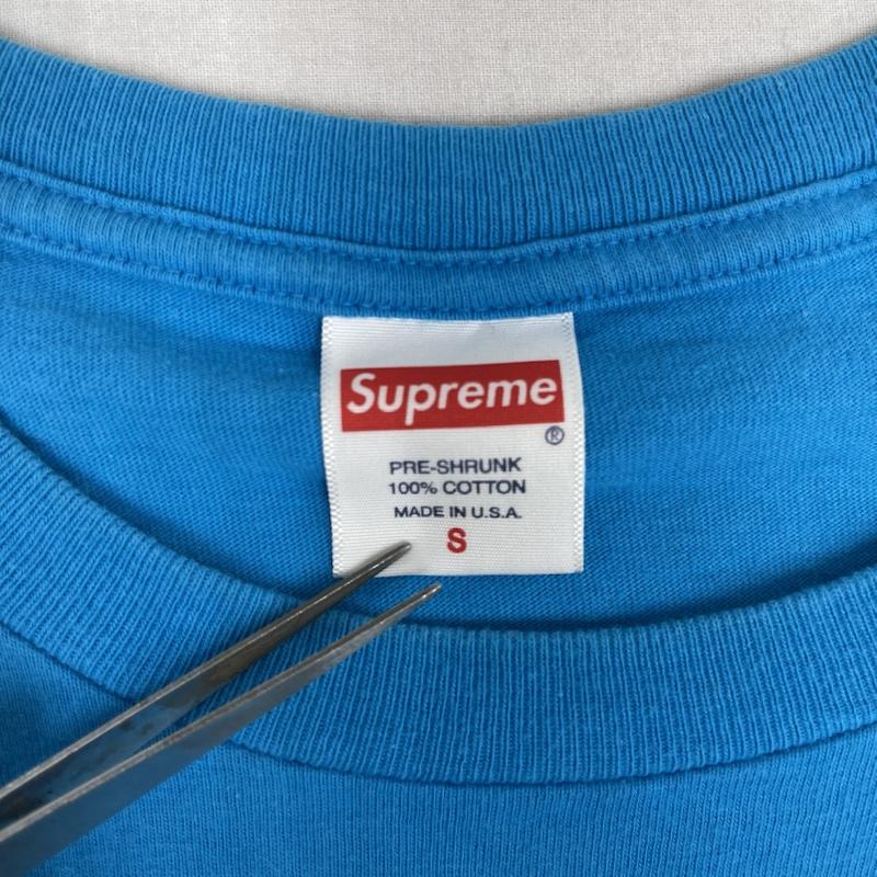 シュプリーム Supreme Tシャツ 半袖 USA製 21ss Dicks Tee グラフィック フォト プリント Tシャツ カットソー S 水色 / ライトブルー / メンズ USED 古着 中古 50166958