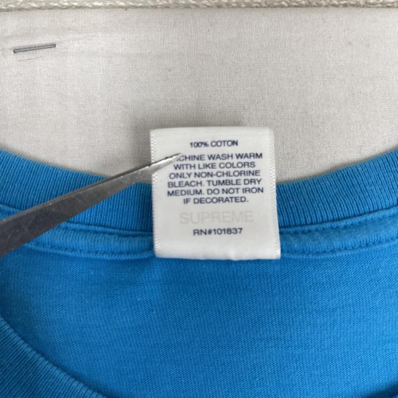 シュプリーム Supreme Tシャツ 半袖 USA製 21ss Dicks Tee グラフィック フォト プリント Tシャツ カットソー S 水色 / ライトブルー / メンズ USED 古着 中古 50166958